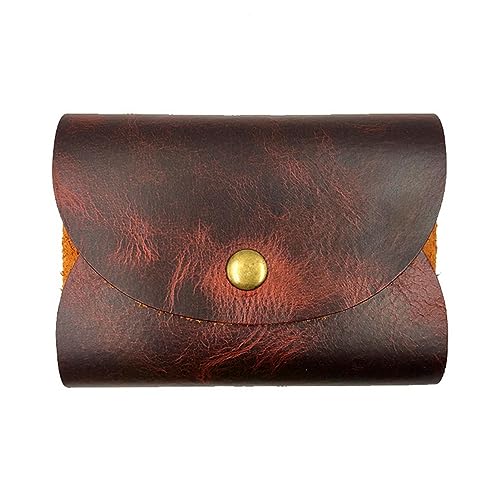 GLANSI Leather Razor Case, Safety Razor Travel Pouch, Protector, Portable, Wear Resistant, Unisex, 1