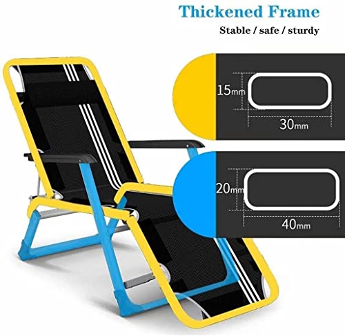 Chaise de camping inclinable pour soulager le dos sur la terrasse - 3