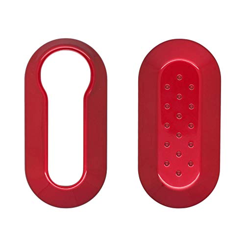 Coque rigide pour télécommande Fiat 3 boutons SEGADEN SV0755 rouge contre l'usure de clé