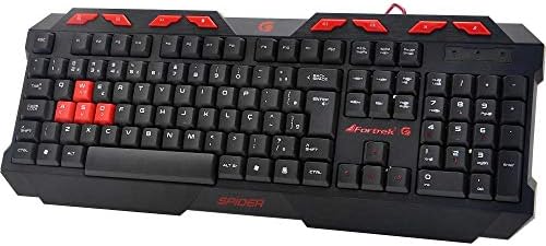 Teclado Gamer Spider GK706 ABNT2 Fortrek