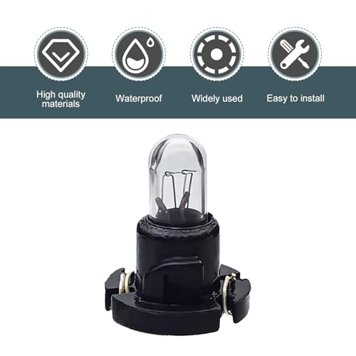 5 lámparas T5 para tablero, 14V 1.12W, blanco miniatura 5