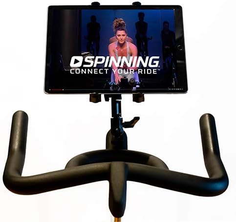 Spinning® Deluxe Media Mount - Compatible w/ Single Water Bottle Holder Spin Bikes