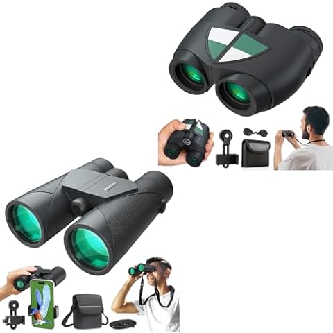 15X45 & 15X32 Binoculars for Adults Hight Powered Cover