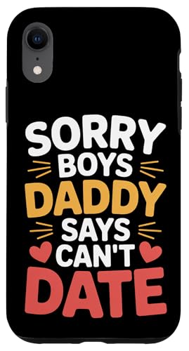 Sorry Boys Daddy Says Can't Date 保護娘 - スマホケース iPhone XR 用