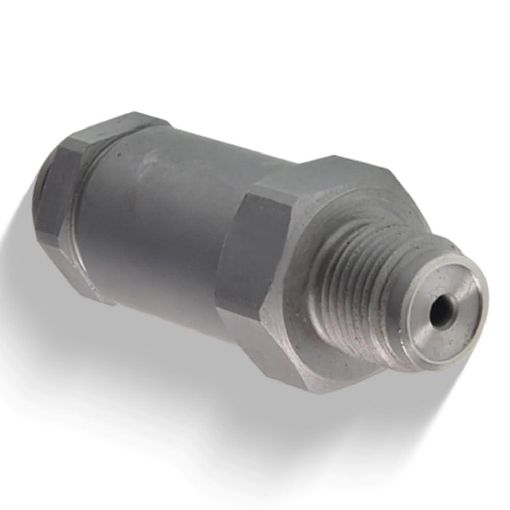 Automobile Common Rail Valvola limitatrice di pressione compatibile con 0445224004 011 046 Iniettore Metallo Argento 1110010035 4897503 4893300