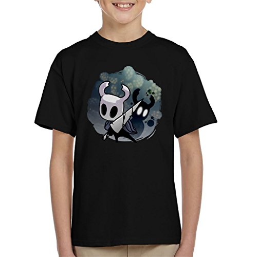 Cloud City 7 Hollow Knight Shadow Kids T-Shirt Black