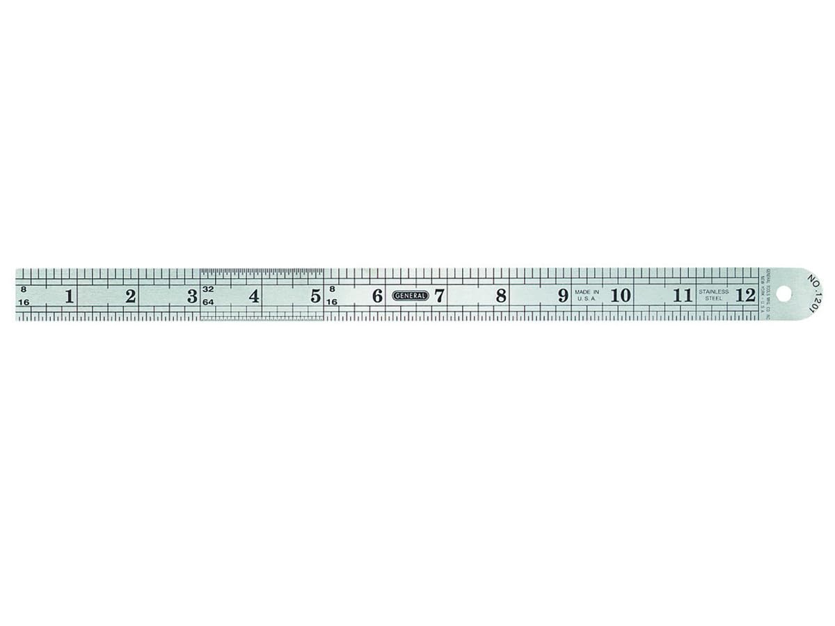 Réglet flexible de centrage 30,5 cm avec graduations fines - 2