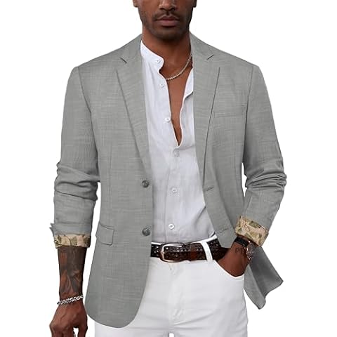GRACE KARIN Men's Lightweight Sport Coat Cover