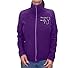 CAOMP Custom Nurse Jacket - Women's Fleece Lightweight Embroidered Full-Zip Medical Nursing Jacket - Amethyst Purple