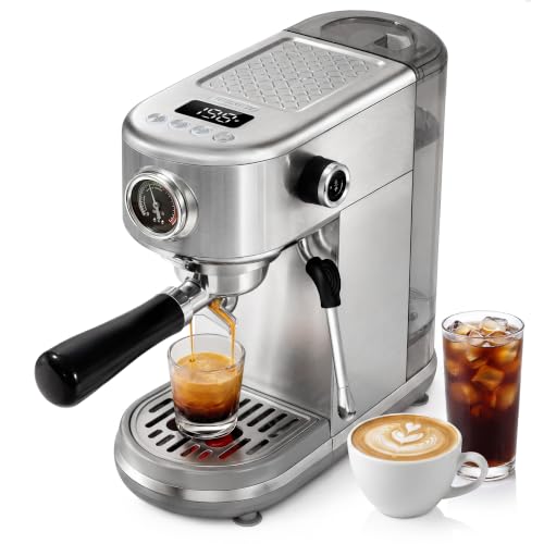 HIBREW H10B Programmable Espresso Machine with LED...