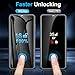 LYWHL 2 Pack for Samsung Galaxy S25 Edge Privacy Screen Protector [Like Original Fingerprint Unlock], Anti-Spy Private S25 Edge Film [Not Glass], Case Friendly, Scratch-Resistant, Sensitive Touch