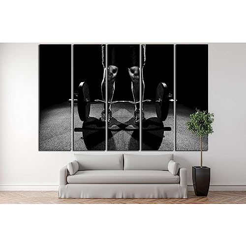 Burbell №203 ZELLART toile 5 panneaux pour habiller facilement un mur vide