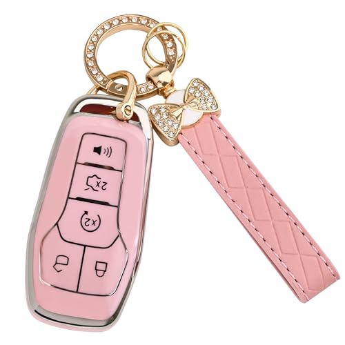 TECARATE for Ford Key Fob Cover - Soft TPU Key