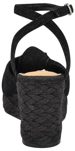 Sandale cale Nine West Dotime avec talon aspect corde léger - 3