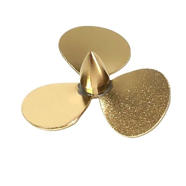 32 mm Dreiblatt-Messing-Propeller für RC-Segelboote...