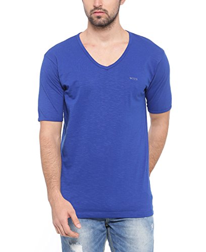 Image of SHOWOFF Men`s Cotton Solids Regular Fit Tshirt