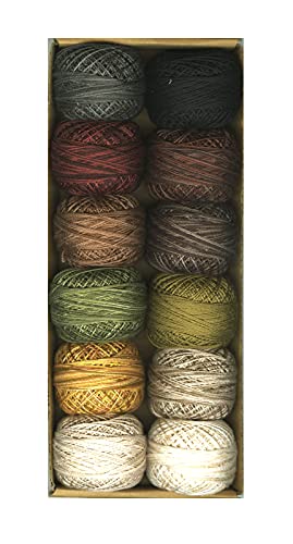 Image of Valdani Pearl Cotton Sz 12 | Woodland Babies | 12 Balls | 109 Yds /Ball