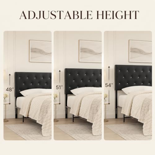 Image of Upholstered Queen Headboard with Storage and USB (Queen2)