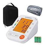 Sphygmomanometer，Precise Automatic Bp Machine Meter , with Cuff 8.7-17.7，AC Adapter Including 4AA