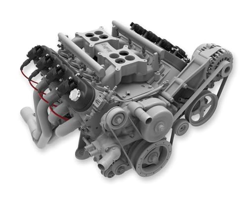Holley Valve Cover, Tall Ls Black Krinkle Finis