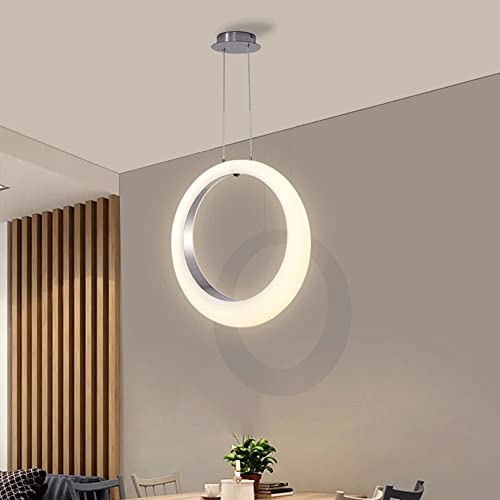 Suspension LED tricolore à intensité variable plafonnier moderne - 6