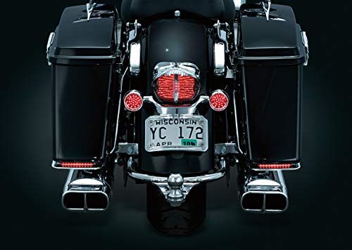 Kuryakyn 7652 Motorcycle Accessory: Trailer Hitch With 1-7/8" Diameter Hitch Ball For 2009-13 Harley-Davidson Touring Motorcycles , Black #TOP2