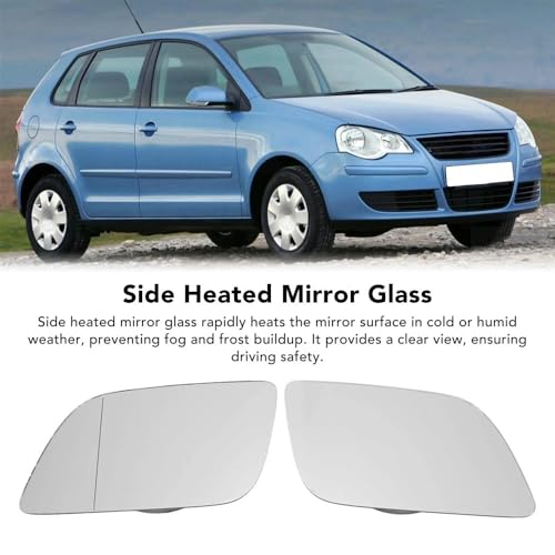 Cristal espejo marcha atrás coche retrovisor lateral calefaccionado 9N par 3