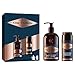 Gillette King C. kit de barbe homme, coffret soins des poils et de la peau, inclus nettoyant 3-en-1 visage & cheveux 350 ml, soin hydratant 100 ml, parfums rafraîchissants signature