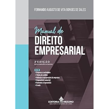 Capa do livro Manual de Direito Empresarial 2ª edição