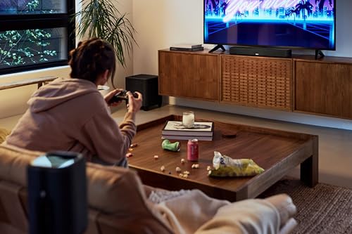 Denon Home Kabelloses 5.1 Dolby Atmos Surround Sound System, 550 Soundbar + 2X 150 NV Lautsprecher + Subwoofer