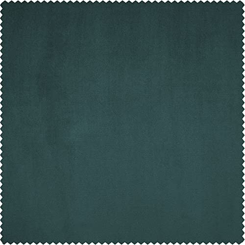 Image of HPD Half Price Drapes Cushion Cover 18 x 18 Heritage Plush Velvet - VPYC-179921-CC18PR - Pair, Deep Sea Teal