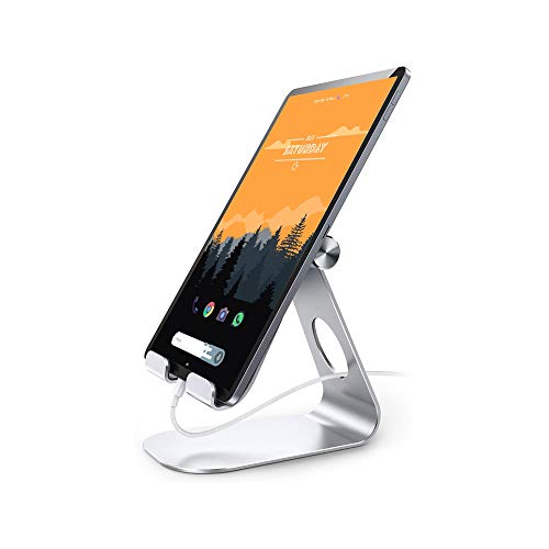 Soporte para smartphone y tablet TerraTec 219728 en aluminio gris universal