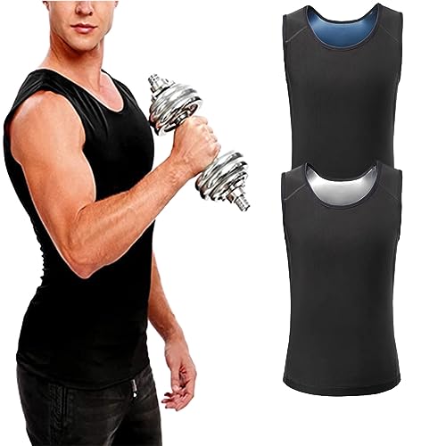 Guys Men Chest Gynecomastia Compression Top,Oveallgo Gynecomastia Muscleup Compression Tank Top