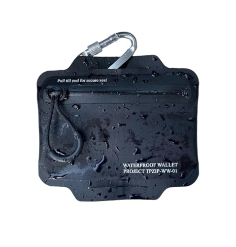 Image of Waterproof Wallet with Hypalon TPU Composite & TOPAZ Submersible Wallet Protection for Keys, Cards