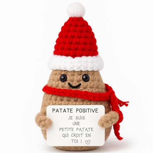 Patate Positive de Noël ®| Idée Cadeau Motivation Noel...