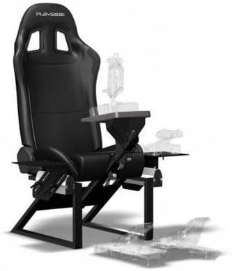 Playseats flightseat Recliner Chair – Chair (Recliner Chair, Vinyl, Black, Steel)