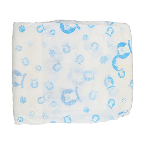 Image of Disposable Dog Diapers, Comfortable Absorbent Disposable Dog Wraps for Male Dogs for Urinary Incontinence Surgery Recovery for Dog Training (S)
