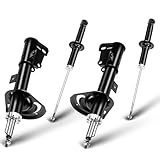 SCITOO Front Rear Shock Absorbers Fits for Chrysler 200 2011-2014,for Chrysler Sebring 2007-2010,for Dodge Avenger 2008-2014 Auto Shocks 339247 339248 341479 (4Pcs)