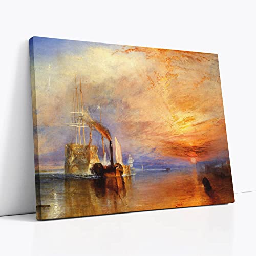 Toile murale haute définition The Fighting Temeraire de Turner, impression d'art