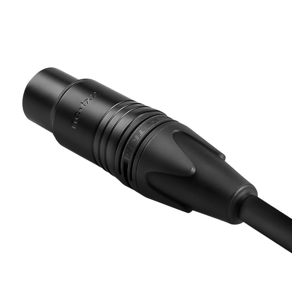 Uonecn D-tap do XLR 3-pinowy żeński kabel zasilający do RC 120B, do oświetlenia wideo LED, 1 m/100.1 cm