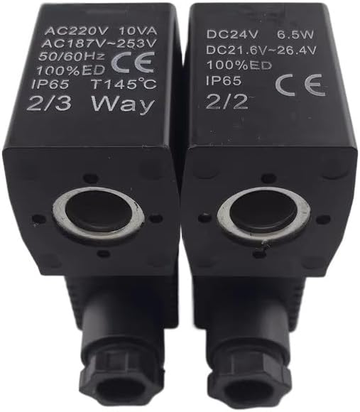 2W Solenoid Valve Coil AC220V10VA AC187-253V Inner Diameter 11MM Height 40MM(DC12V)