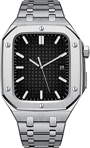 Bracelet Apple Watch acier inoxydable et boîtier antichoc iWatch