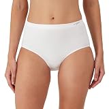 Playtex, PLAYPLUS - Panty Corte Completo Sin Costuras, M, Blanco