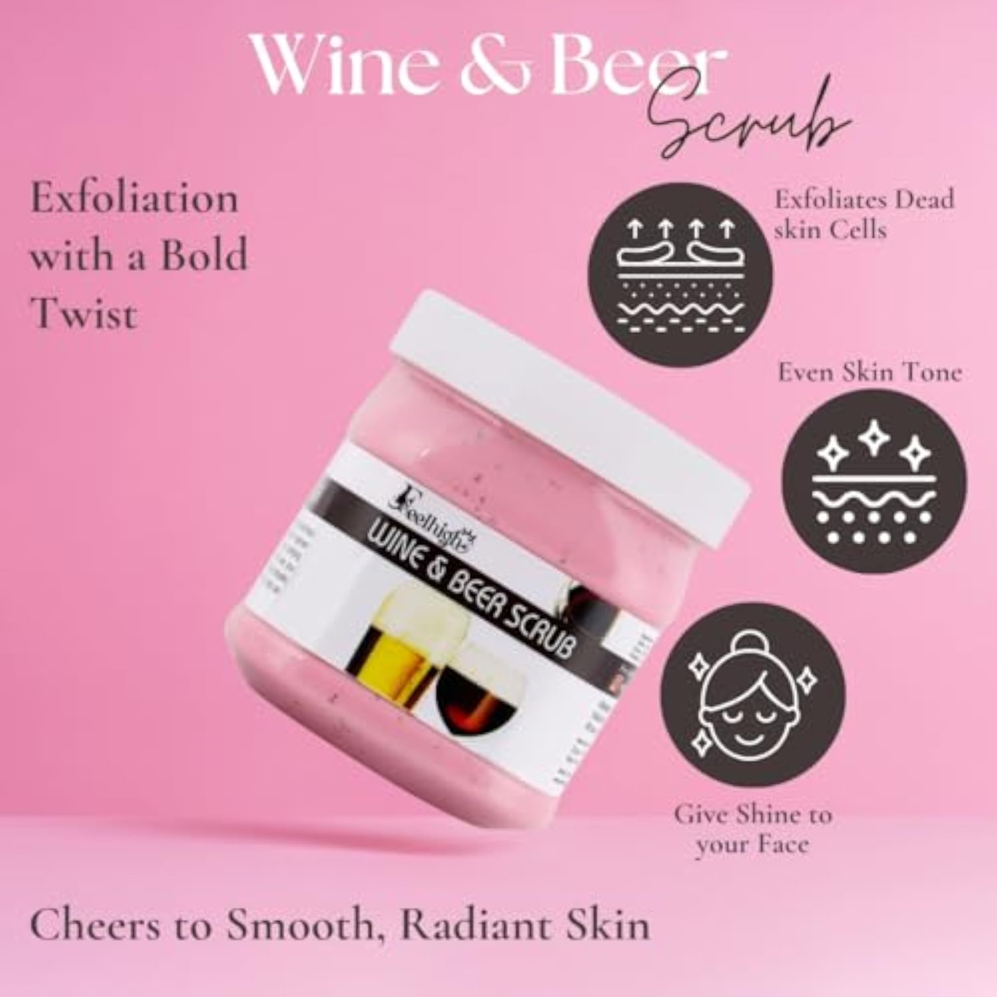 Face & Body Herbal Scrub, 500gm