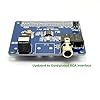 DollaTek HiFi digi PRO Scheda Audio Digitale per Raspberry Pi 4B/3B+/3B/2B|Due oscillatori|Fibra Ottica I2S SPDIF|44,1 e 48kHz|