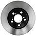 ACDelco Gold 18A2687 (19264370) Black Hat Front Disc Brake Rotor