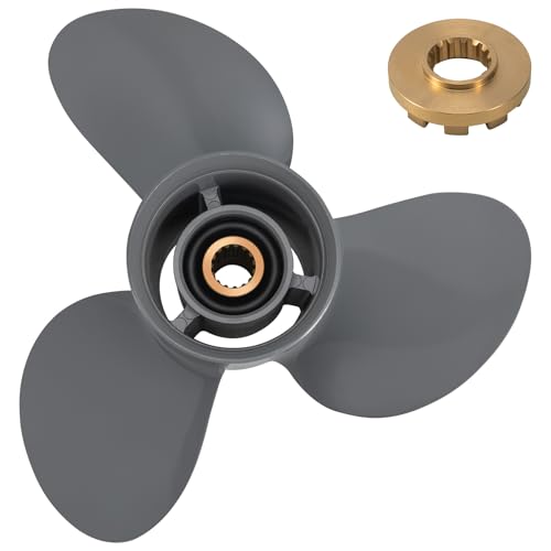 Aluminum 14.8X17 Outboard Boat Propeller fit Honda Engines BF135/150/200/225/250HP 15 Spline Tooth OEM 58133-ZY3-A17HR 14 4/5x17 Prop RH
