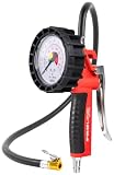 GAV Pistola Gonfiaggio Pneumatici Professionale Auto e Camion con Manometro Pressione Gomme WIKA 80mm – Standard