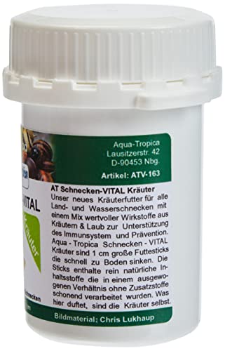 Aqua-Tropica - Schnecken-VITAL Kräuter - 40g