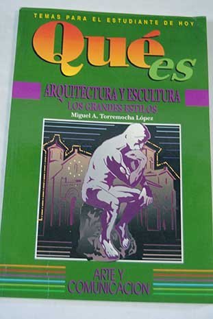 La arquitectura y la escultura